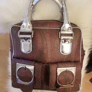 ETRO handbag paisley print